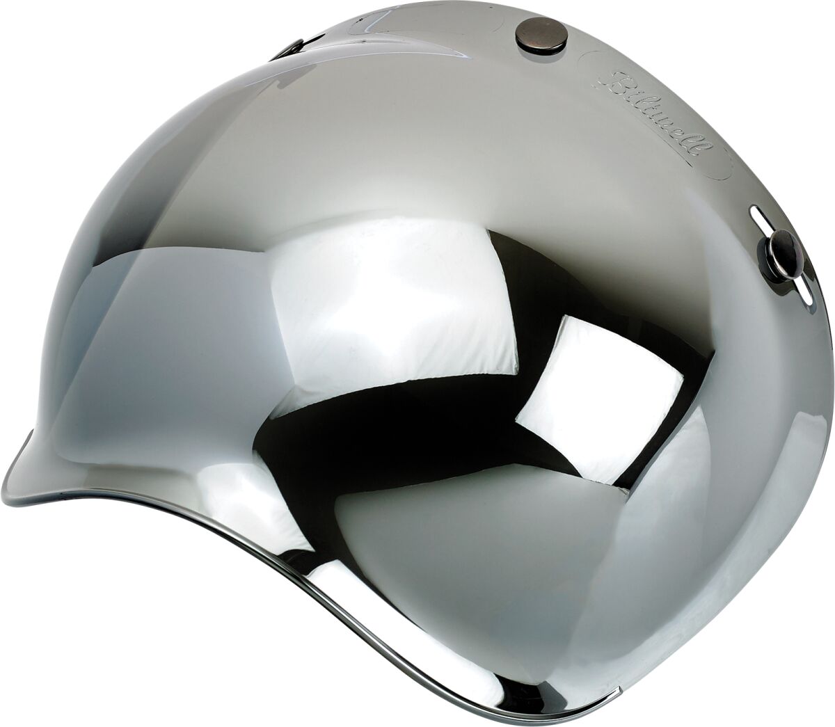 Bubble Shield Anti-Fog, Chrome Mirror Helmet Visor Biltwell Inc. Default Title