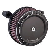 Beveled Big Sucker Stage 1 Air Filter Kit Air Cleaner Arlen Ness Black Milwaukee 8