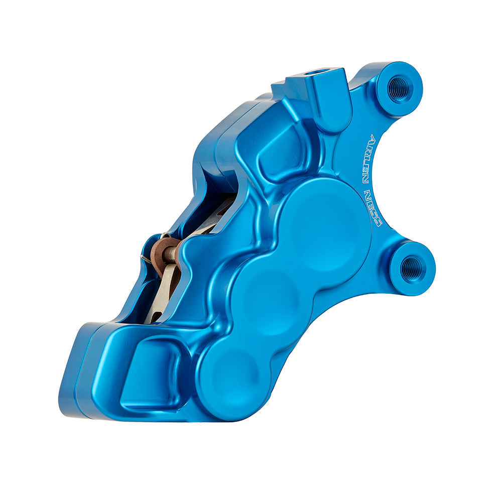 6-Piston Differential Bore Brake Calipers - 11.8" Brake Calipers Arlen Ness Blue Left