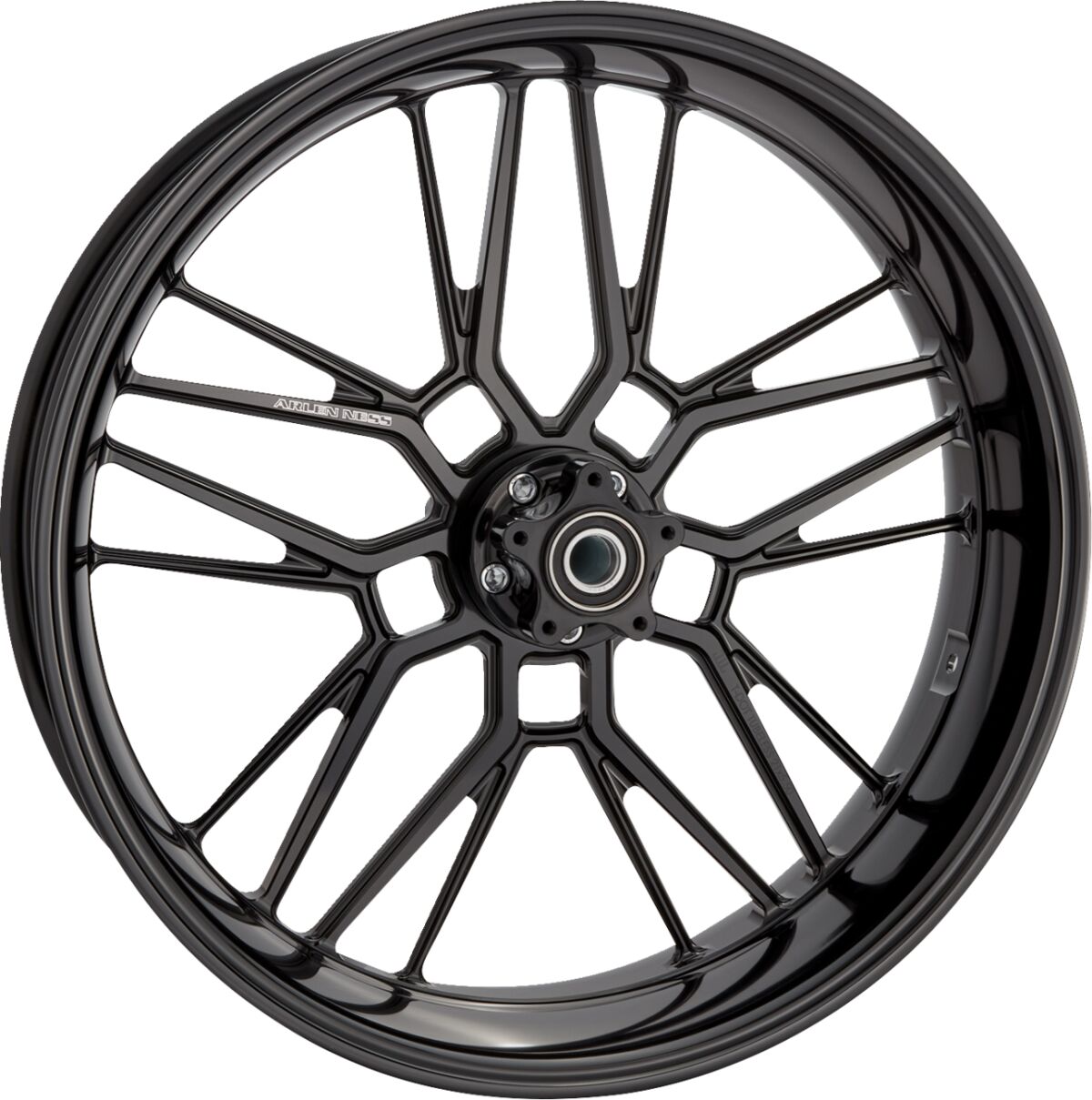 Split Spoke Forged Wheels, Black - 21" x 5.50" Wheels Arlen Ness Default Title