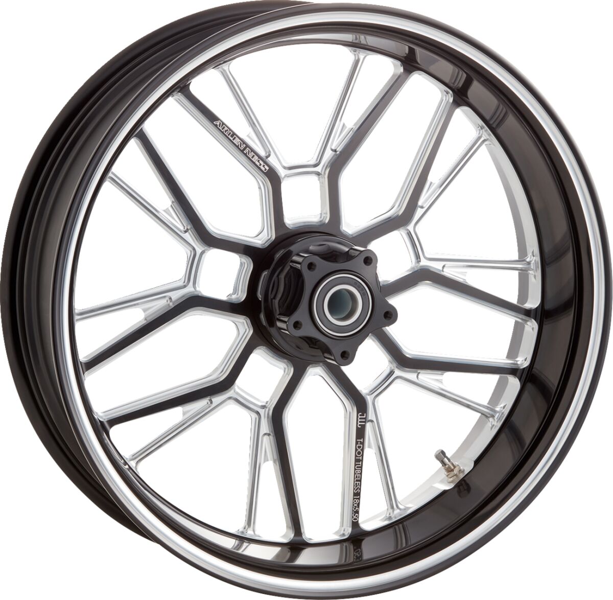 Split Spoke Forged Wheels, Contrast - 18" x 5.50" Wheels Arlen Ness Default Title