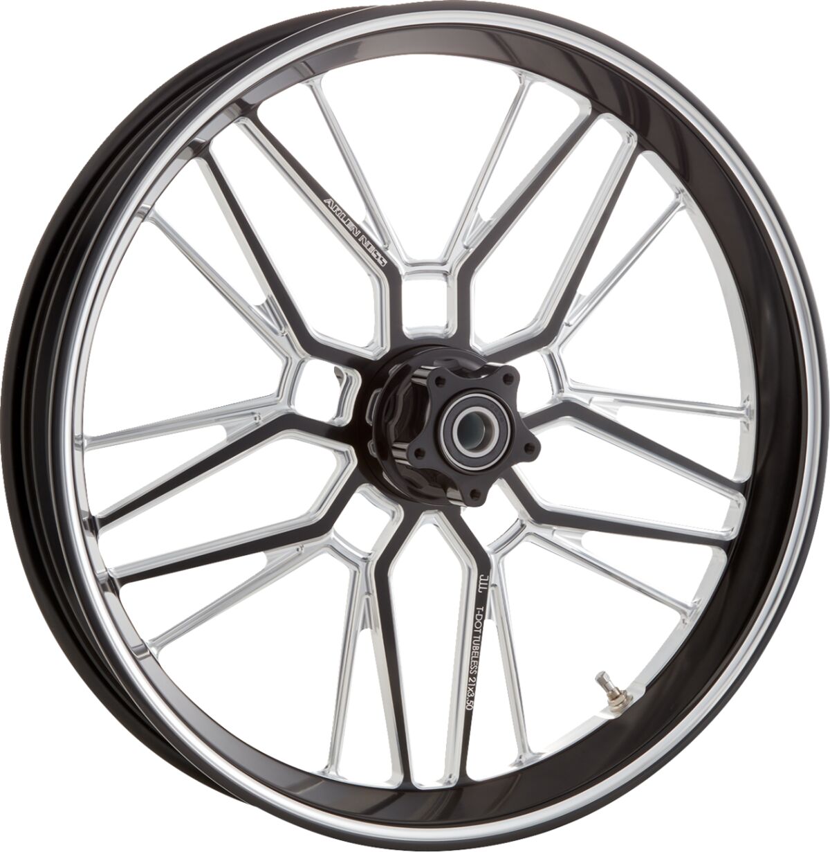 Split Spoke Forged Wheels, Contrast - 19" x 3.25" Wheels Arlen Ness Default Title