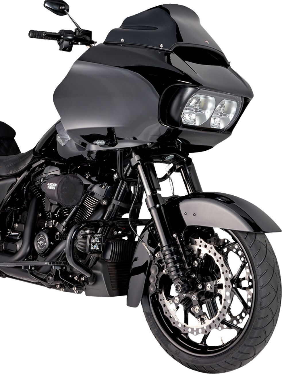 Method® Bagger Fork Guards, Chrome - 14+ Touring Fork Guards Arlen Ness