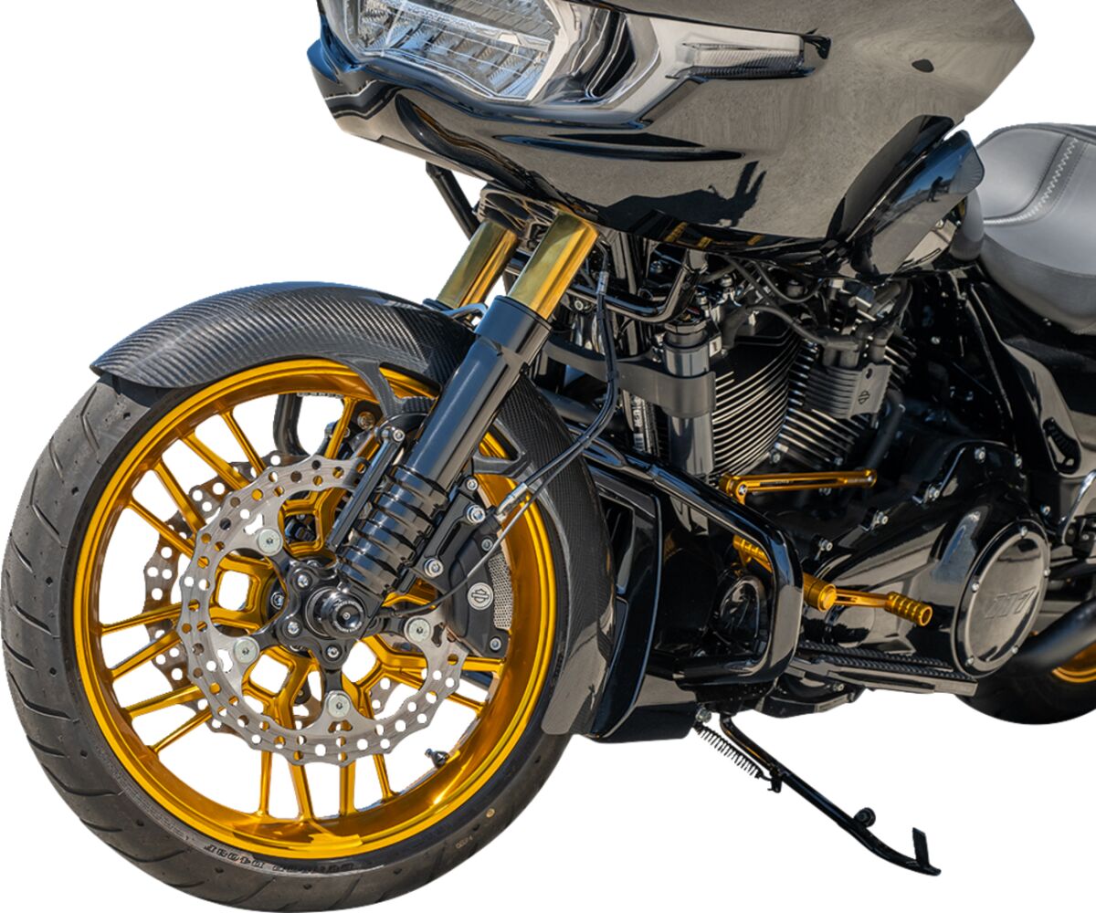 Method® "No Flex" Fork Legs, Factory (Axial) Brake Type - 24+ Touring Fork Legs Arlen Ness