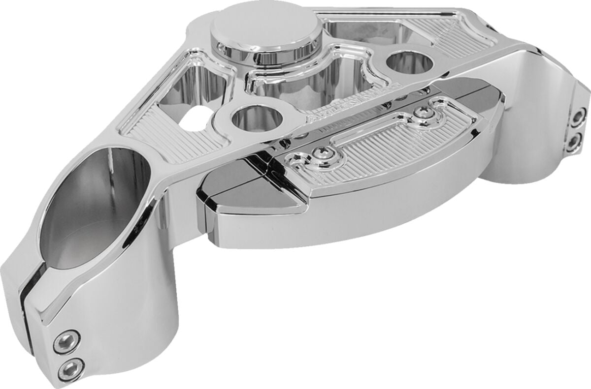 Method® 2" Drop Top Tree, Chrome - 15+ Touring Triple Tree Arlen Ness Default Title
