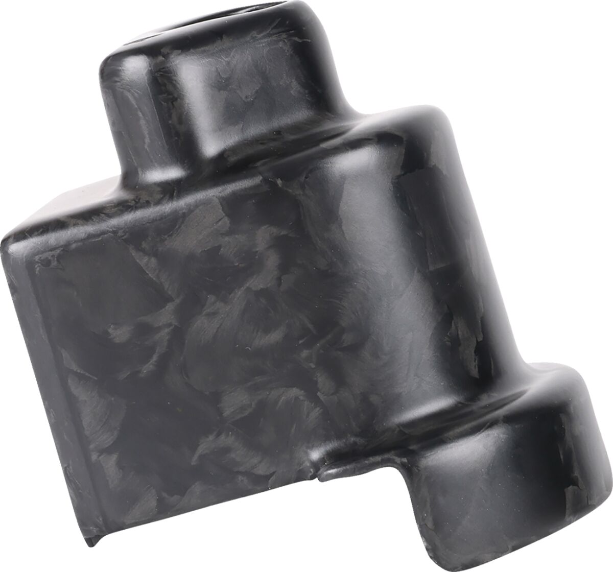Carbon Fiber OEM Lock Cover, Matte Forged Carbon - 24+ Touring Lock Cover Thrashin Supply Co.