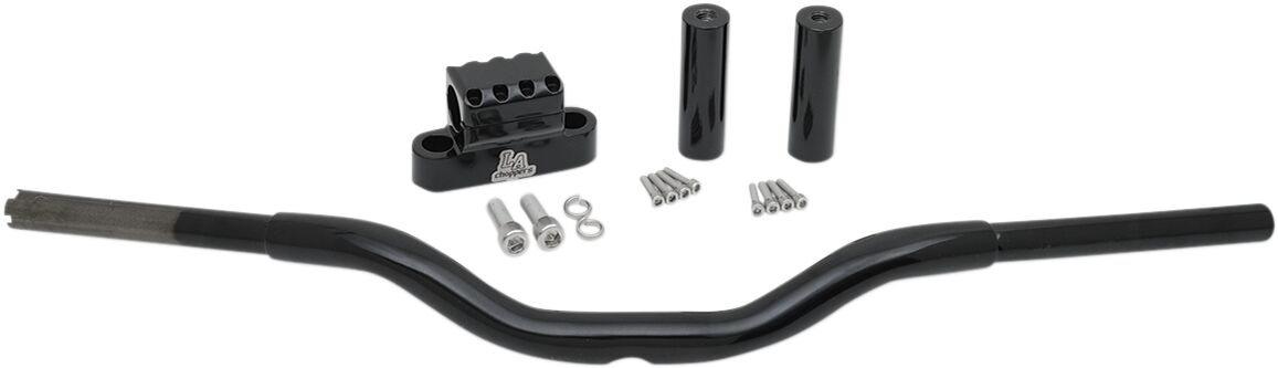 Kage Fighter T-Bar Handlebar LA Choppers Black 8"