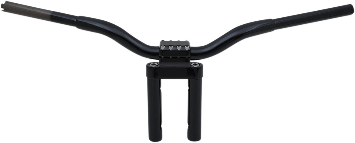 Kage Fighter T-Bar Handlebar LA Choppers Black 10"