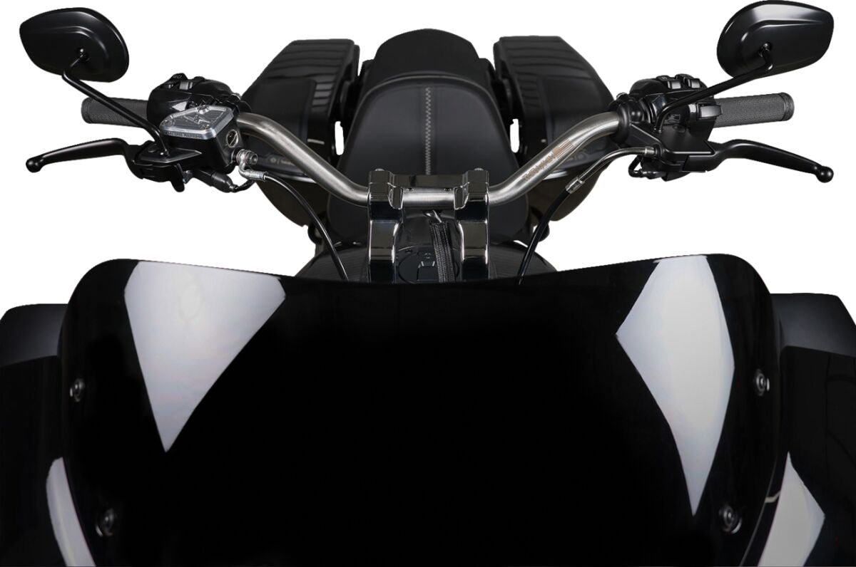 Mid Bend Bars, Stainless - 24+ Touring & 25+ Softail Handlebar Thrashin Supply Co.