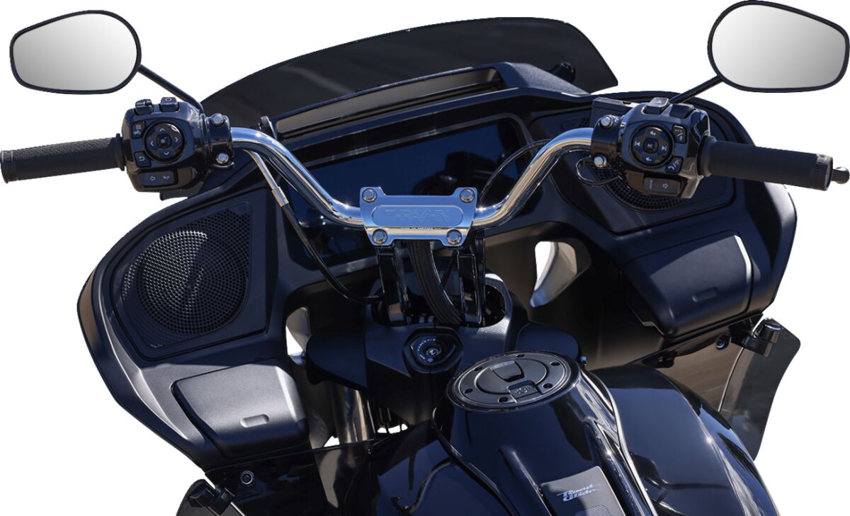 High Bend Bars, Chrome - 24+ Touring & 25+ Softail Handlebar Thrashin Supply Co.