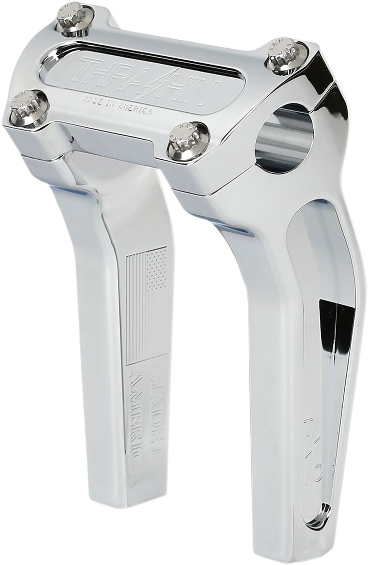 Pull Back Thrashin OG Risers Risers Thrashin Supply Co. 6.5" Chrome Standard Top Clamp