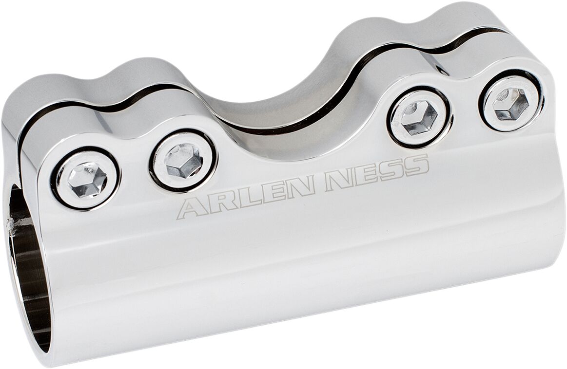 Modular Adjustable Handlebar Clamps 1", Chrome Handlebars & Controls Accessories Arlen Ness Default Title