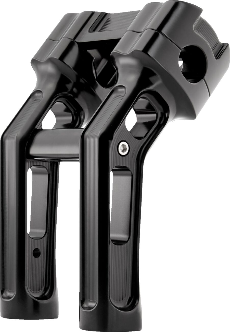 Method® 7"Softail Risers, Black - 18+ Softail Risers Arlen Ness