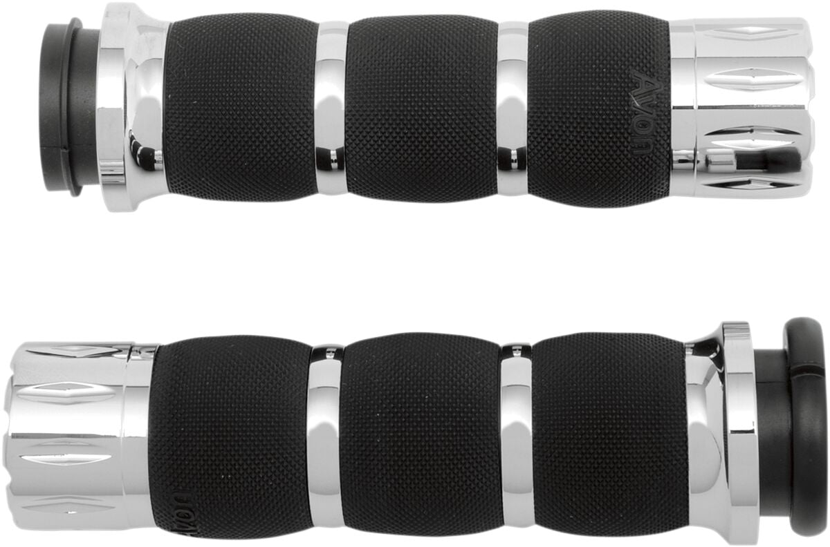 Grips Air Cushion Rival Chrome Throttle By Wire Avon Grips Default Title