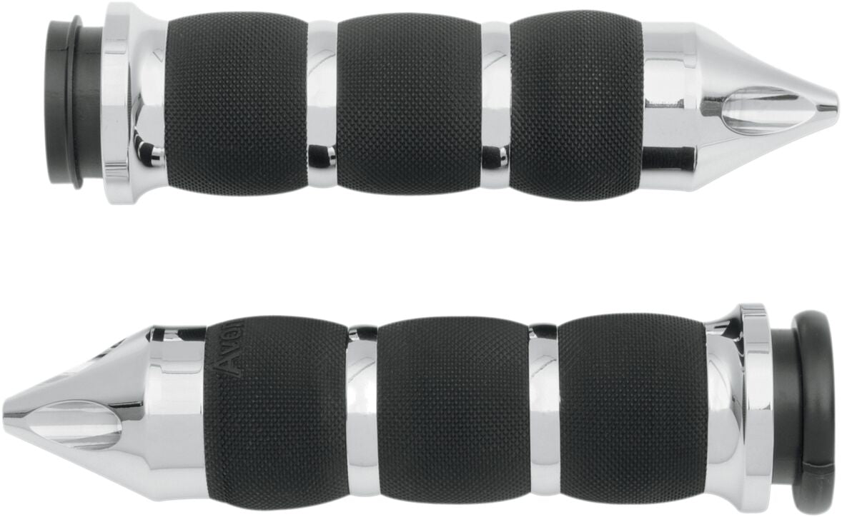 Grips Air Cushion Spike Throttle By Wire Chrome Avon Grips Default Title