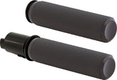 Knurled Grips, Black - 24+ Touring Grips Arlen Ness Default Title