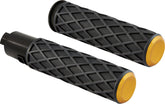 Diamond Grips, Gold - 24+ Touring Grips Arlen Ness Default Title