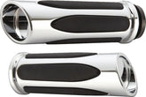 Deep Cut® Comfort Grips, Chrome - 24+ Touring Grips Arlen Ness Default Title