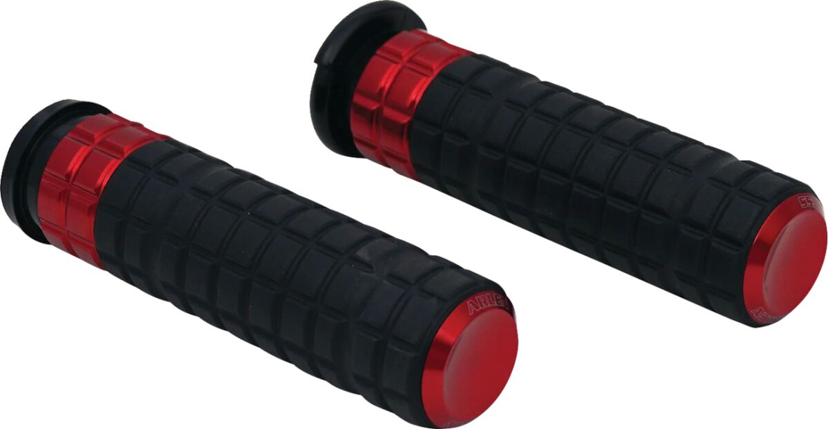 SpeedLiner Grips, Red - Fly-By-Wire (FBW) Grips Arlen Ness Default Title