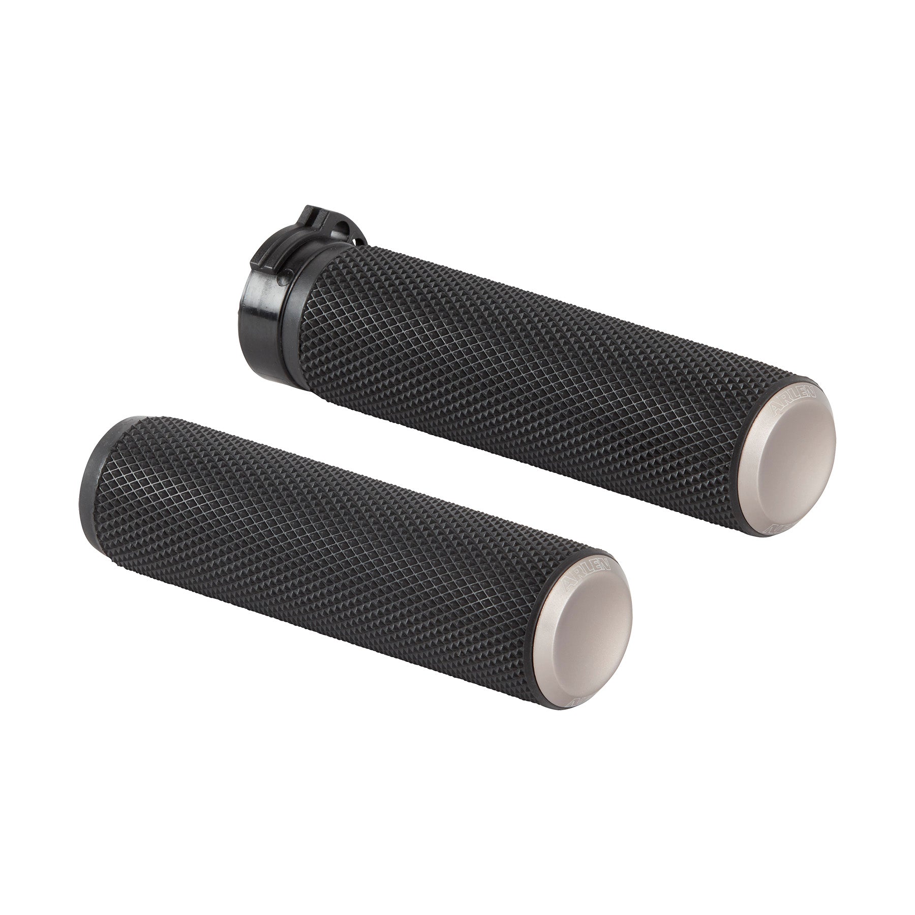 Knurled Grips Grips Arlen Ness Titanium Throttle-By-Wire