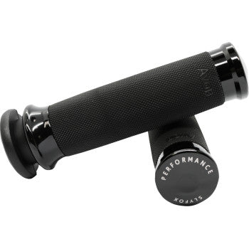 Custom Contour Grips Grips Slyfox Performance Black Throttle-By-Wire