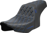 SDC Pro Series Performance Gripper Seat, Blue Stitch - 24+ Touring Seat Saddlemen Default Title