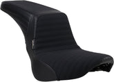 KickFlip Pleated Gripp Tape Seat - 20+ Softail (FXST) Seat Le Pera Default Title