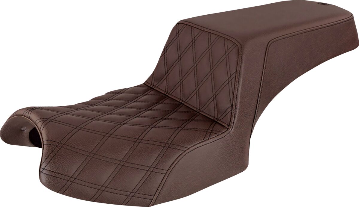 Step Up Front LS Seat, Brown - 20-24 Indian Seat Saddlemen Default Title
