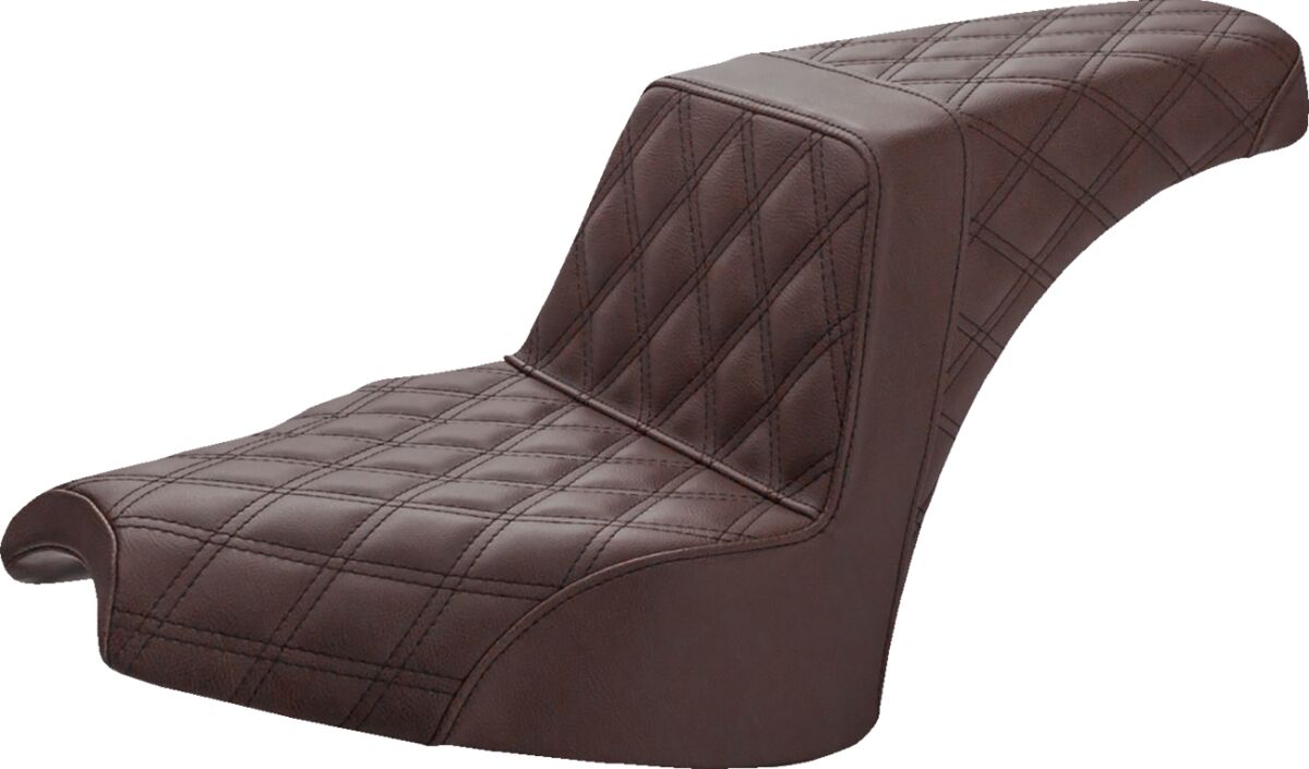 Step Up Front & Rear LS Seat, Brown - 22+ Chief Seat Saddlemen Default Title