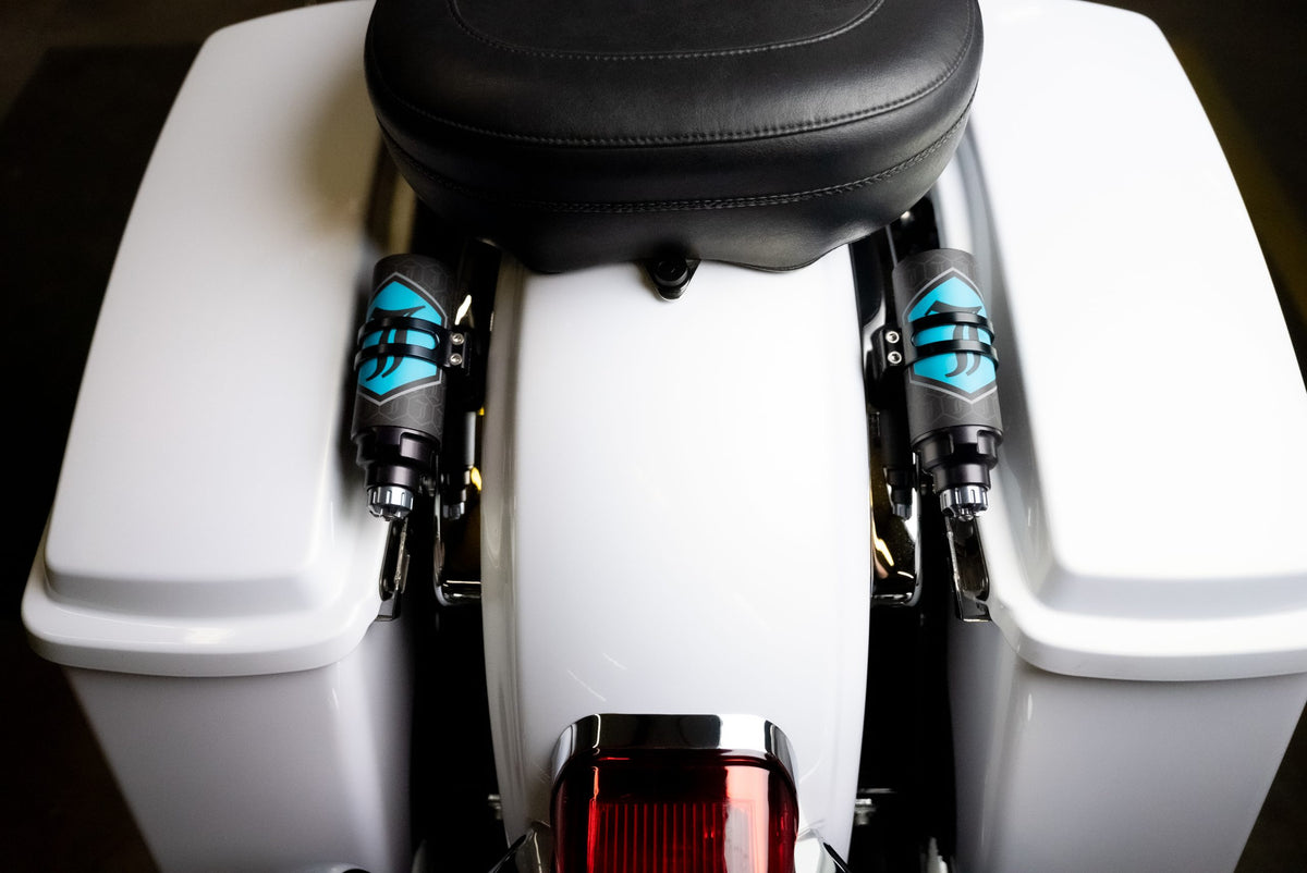 Legend REVO ARC RR External Mounting Brackets - 09+ Touring Rear Shocks Accessories Legend Suspension