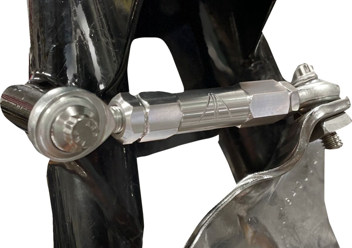 Link Stabilizer Adjustable Front 2009 Touring Raw Alloy Art