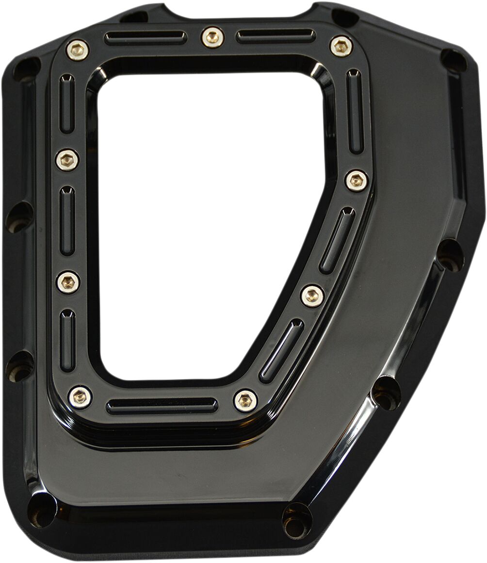 Assault Series CAM Cover With Window, Gloss Black - Twin Cam Cam Cover Trask Performance Default Title