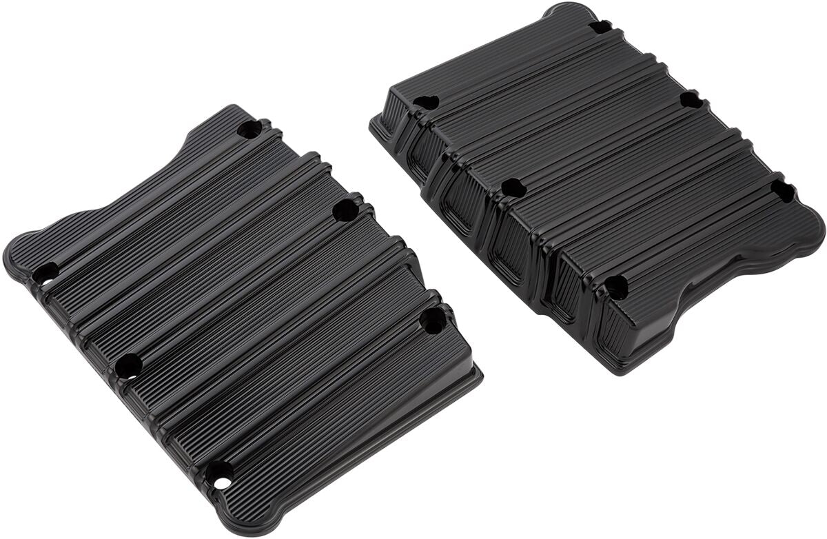 10-Gauge® Twin Cam Rocker Box Covers, All Black - 99-17 Twin Cam Rocker Cover Arlen Ness Default Title