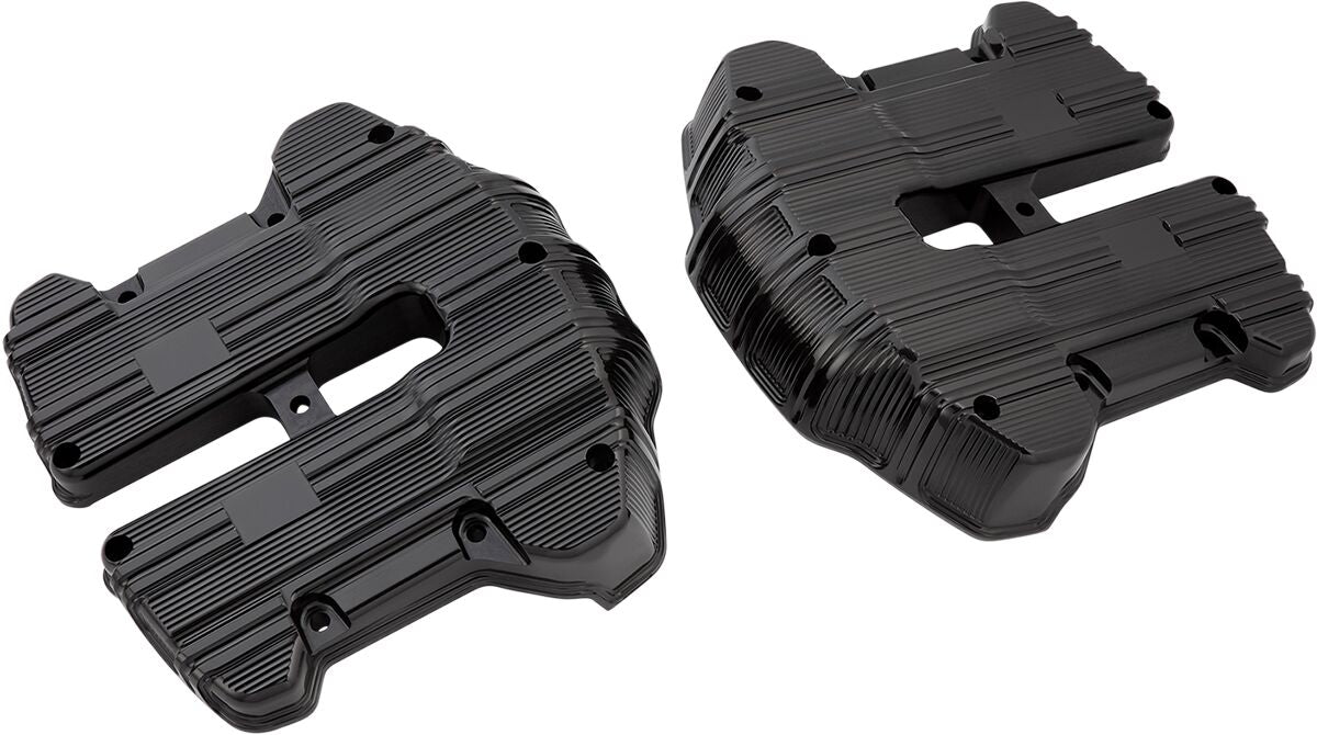 10-Gauge® M8 Rocker Box Covers, All Black - Milwaukee 8 Rocker Cover Arlen Ness Default Title