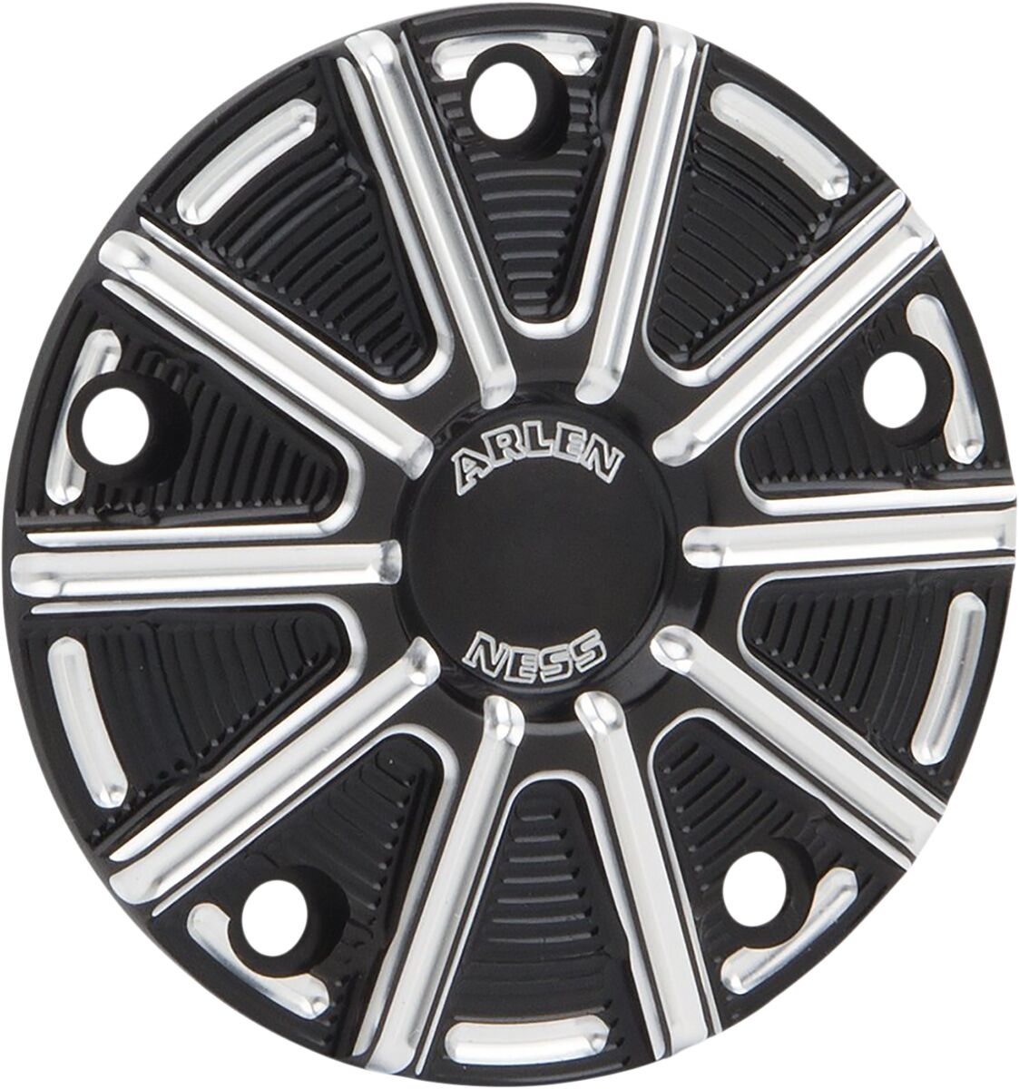 10-Gauge® Point Cover, Black - 99-17 Twin Cam Air Cleaner Cover Arlen Ness Default Title