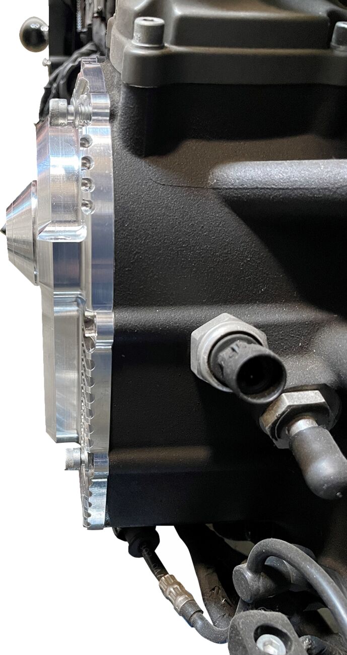 Cover Comp Cam M8 Raw Alloy Art