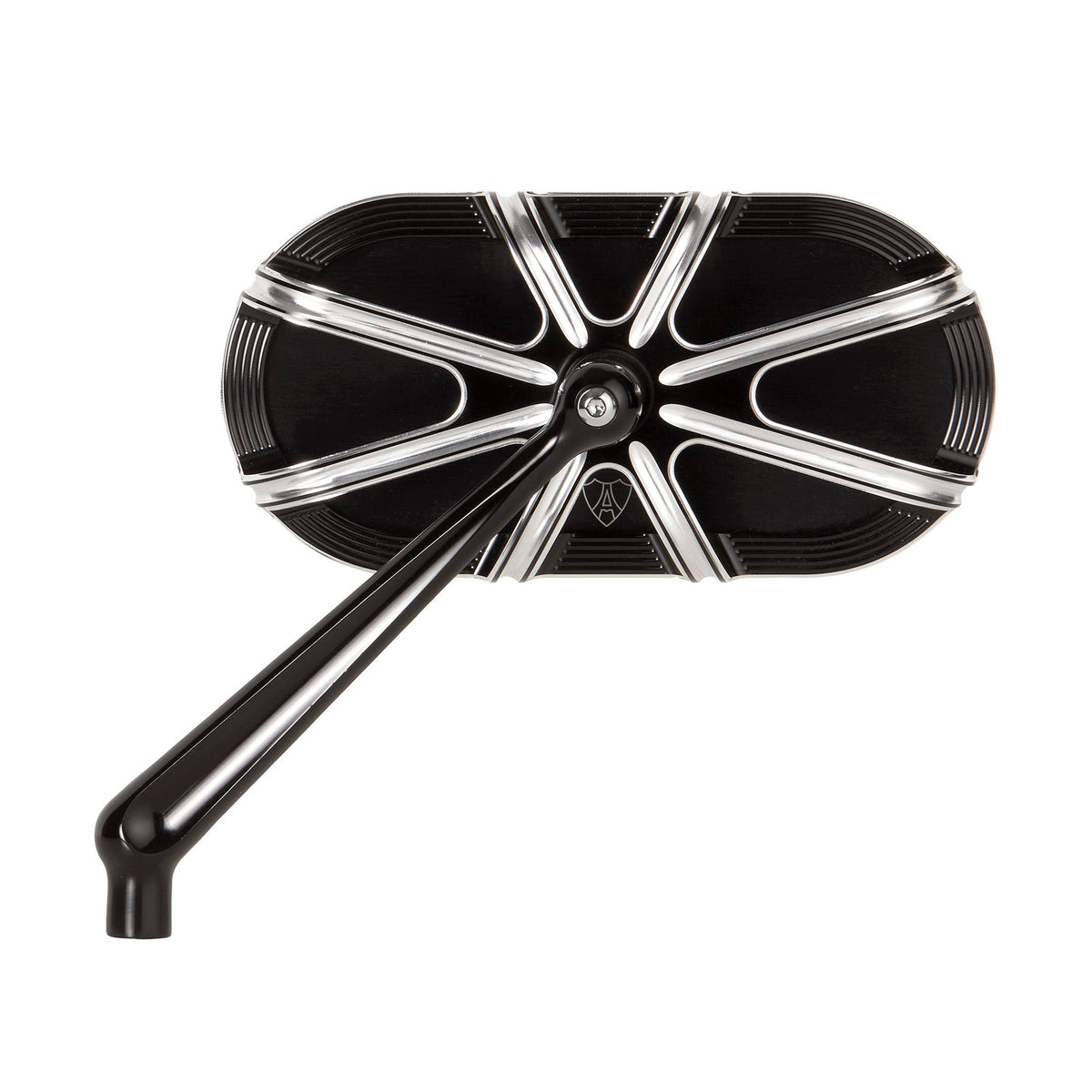 10-Gauge® Forged Mirrors, Black Mirrors Arlen Ness Left