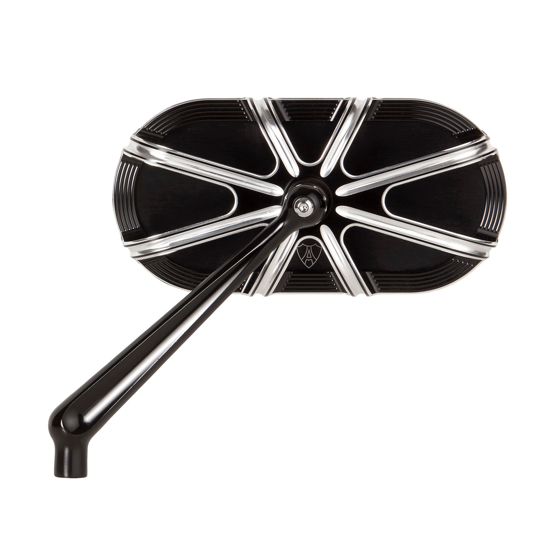 10-Gauge Forged Mirrors Mirrors Arlen Ness Black Left