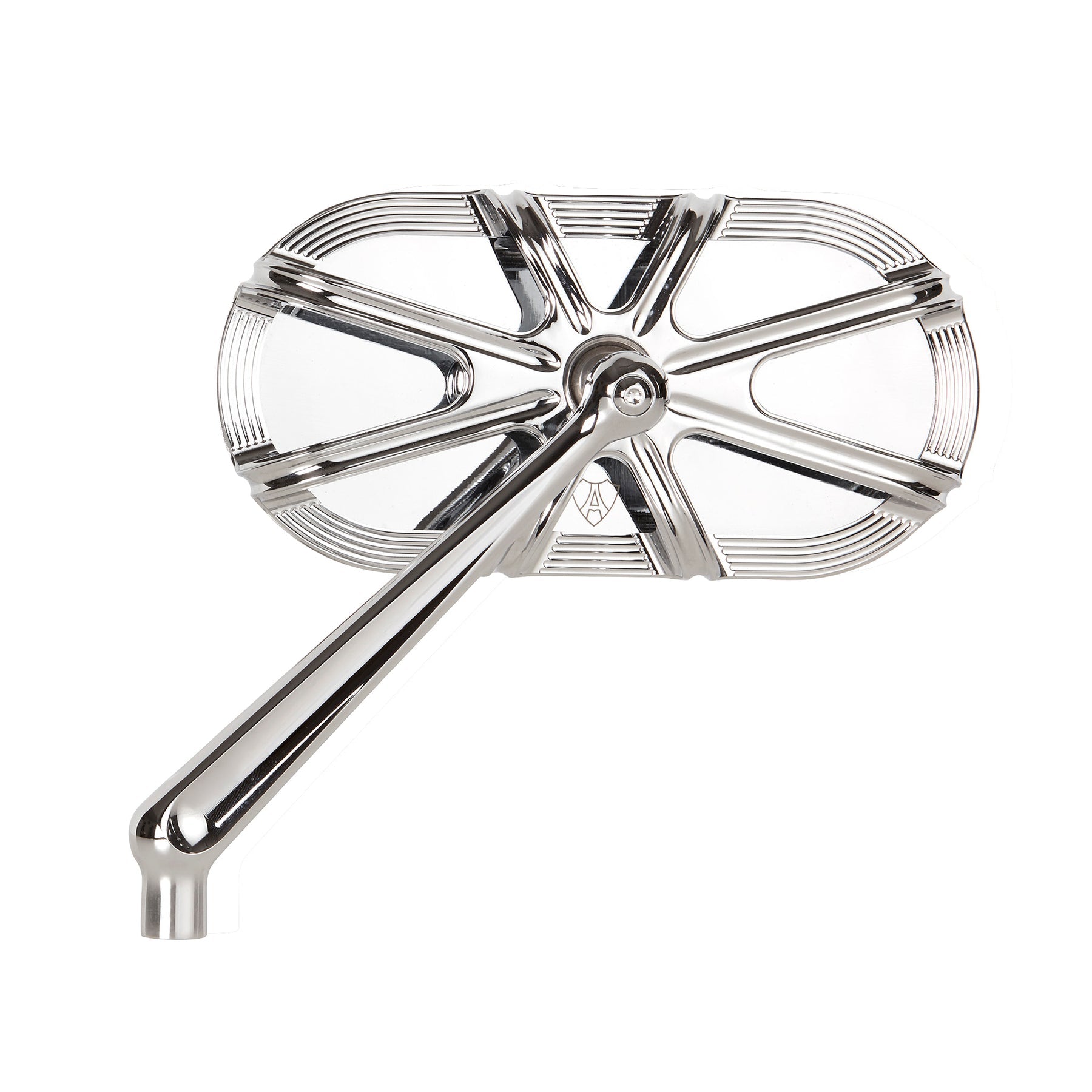 10-Gauge Forged Mirrors Mirrors Arlen Ness Chrome Left