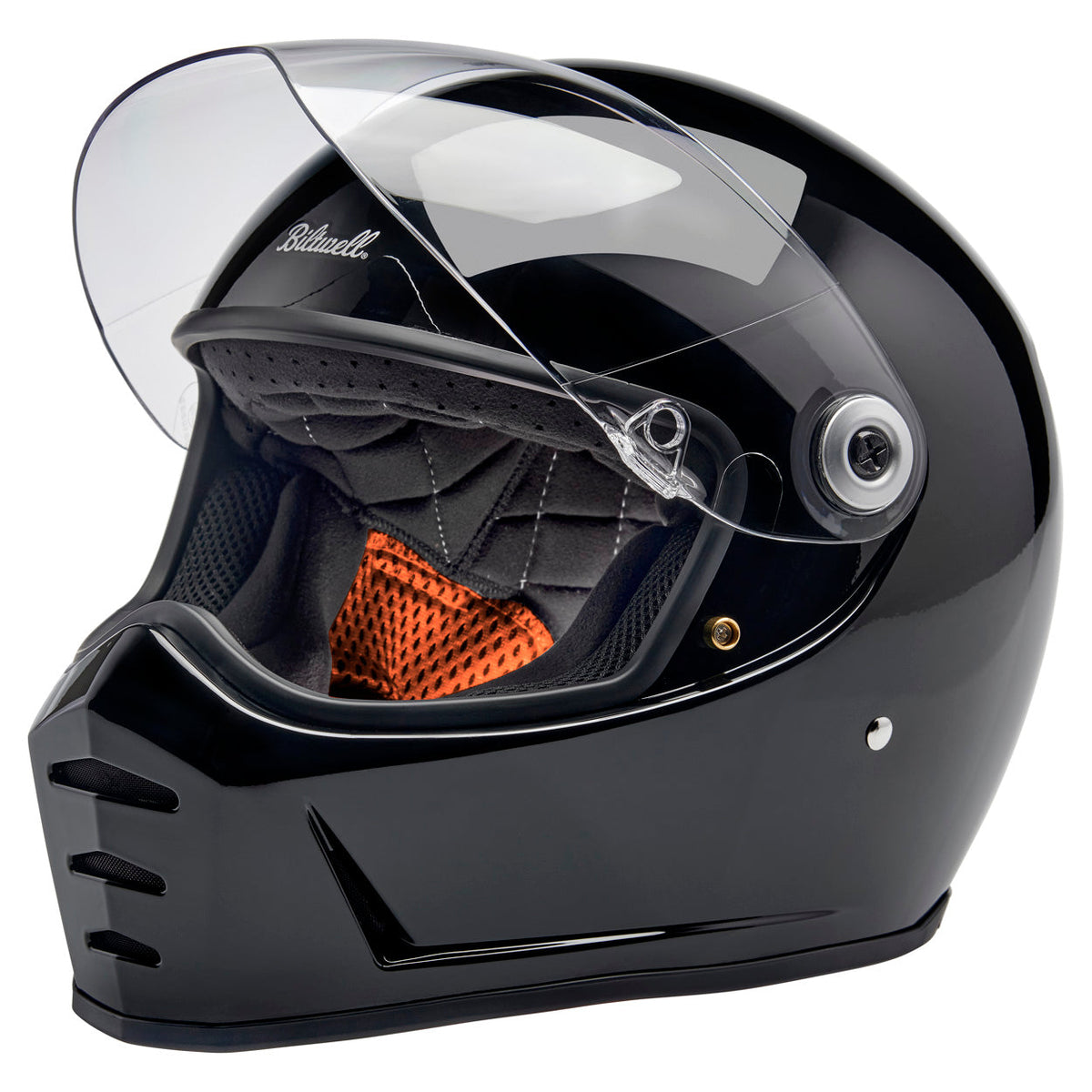 Lane Splitter Helmet, Gloss Black Full Face Helmet Biltwell Inc.