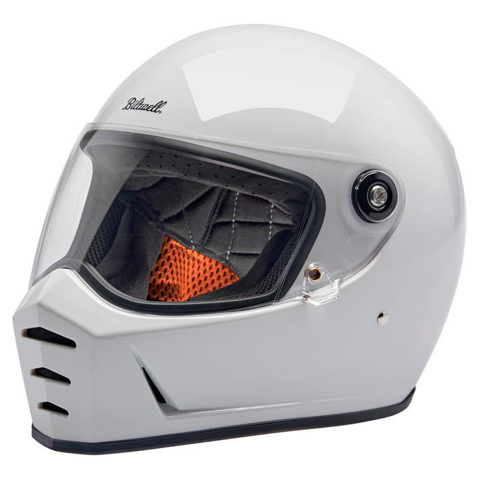 Lane Splitter Helmet, Gloss White Full Face Helmet Biltwell Inc.