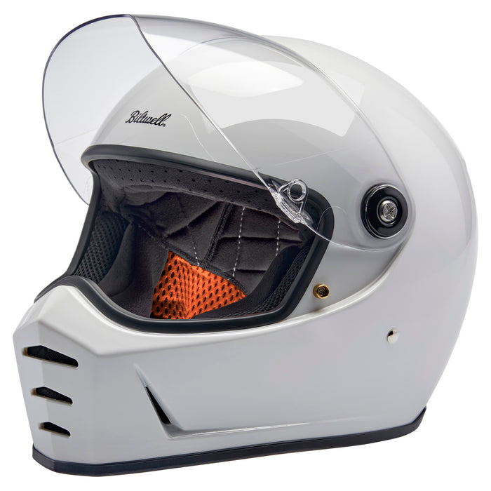 Lane Splitter Helmet, Gloss White Full Face Helmet Biltwell Inc.