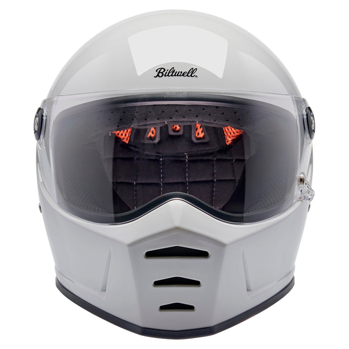 Lane Splitter Helmet, Gloss White Full Face Helmet Biltwell Inc.