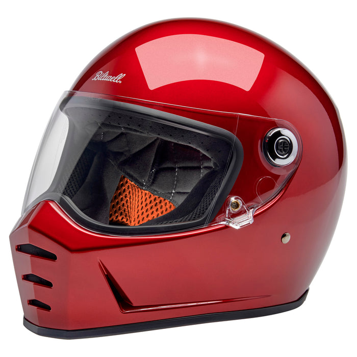 Lane Splitter Helmet, Metallic Cherry Red Full Face Helmet Biltwell Inc.