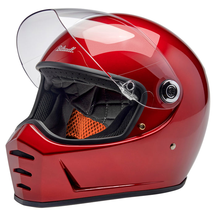 Lane Splitter Helmet, Metallic Cherry Red Full Face Helmet Biltwell Inc.