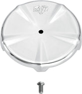 VO2 Skullcap Air Cleaner Cover, Chrome Air Cleaner Cover Vance & Hines Default Title