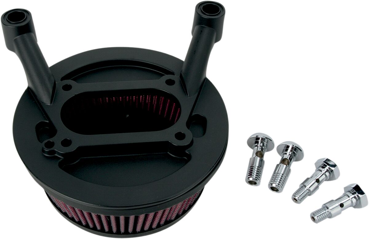 Smooth Stage 1 Big Sucker™, Black - 99-01 Touring Air Cleaner Arlen Ness