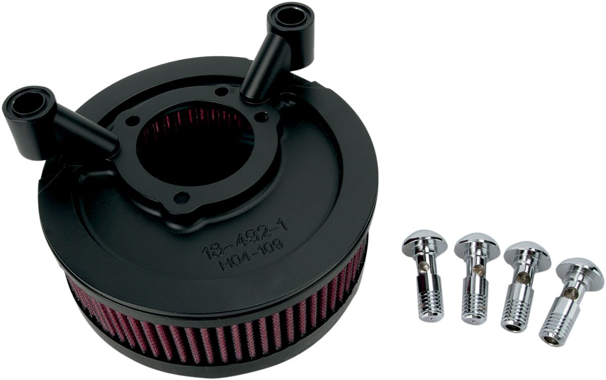 Big Sucker® Air Cleaner, Black - 88+ Sportster Air Cleaner Arlen Ness Default Title