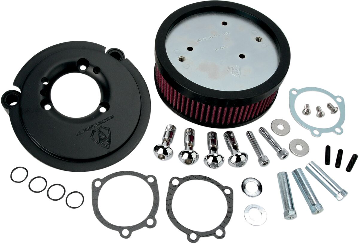 Big Sucker® Air Cleaner, Black - 88+ Sportster Air Cleaner Arlen Ness