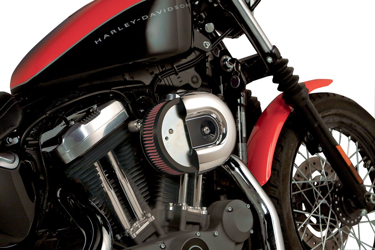 Big Sucker® Air Cleaner, Natural - 88+ Sportster Air Cleaner Arlen Ness